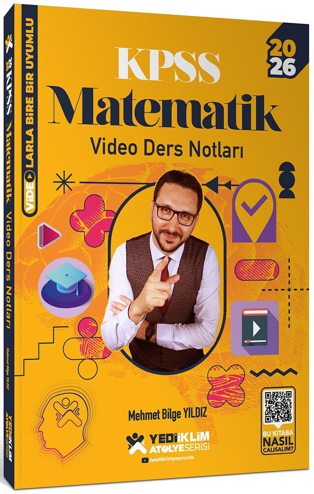 Yediiklim Yayınları 2026 KPSS Atölye Serisi Genel Yetenek Matematik Video Ders Notları