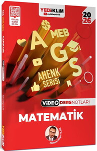 Yediiklim Yayınları 2026 MEB AGS Ahenk Serisi Matematik Video Ders Notları