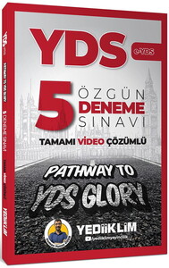 Yediiklim Yayınları YDS Tamamı Video Çözümlü Özgün 5 Deneme Sınavı