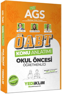 Yediiklim Yayınları 2026 MEB AGS ÖABT Okul Öncesi Öğretmenliği Konu Anlatımı