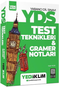 YEDİİİKLİM YAYINLARI YDS - YÖKDİL Test Teknikleri ve Gramer Notları