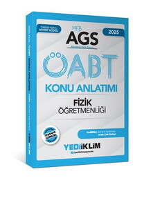 Yediiklim Yayınları 2025 MEB AGS ÖABT Fizik Öğretmenliği Konu Anlatımı #1