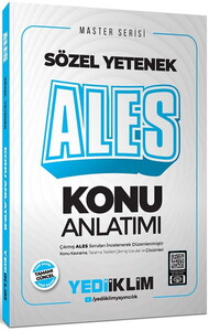 Yediiklim Yayınları 2026 Master Serisi ALES Sözel Yetenek Konu Anlatımı
