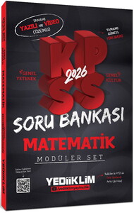 Yediiklim Yayınları 2026 KPSS Genel Yetenek Genel Kültür Tamamı Hem Yazılı Hem Video Çözümlü Modüler Set Soru Bankası (5 Kitap)  #3