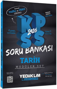 Yediiklim Yayınları 2026 KPSS Genel Yetenek Genel Kültür Tamamı Hem Yazılı Hem Video Çözümlü Modüler Set Soru Bankası (5 Kitap)  #4
