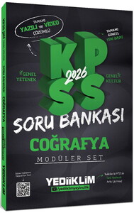Yediiklim Yayınları 2026 KPSS Genel Yetenek Genel Kültür Tamamı Hem Yazılı Hem Video Çözümlü Modüler Set Soru Bankası (5 Kitap)  #5