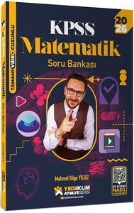 Yediiklim Yayınları 2026 KPSS Atölye Serisi Genel Yetenek Matematik Tamamı Video Çözümlü Soru Bankası