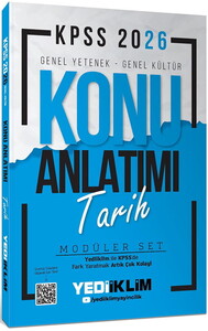 Yediiklim Yayınları 2026 KPSS Genel Yetenek - Genel Kültür Konu Anlatımı Modüler Set ( 5 Kitap) #2