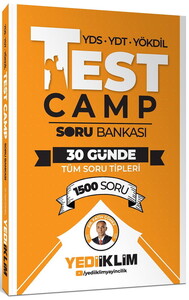 Yediiklim Yayınları YDS YDT YÖKDİL Test Camp Soru Bankası