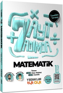 Yediiklim Yayınları AYT Yedi Adımda Temelden Zirveye Matematik Tamamı Video Konu Anlatımlı ve Tamamı Video Çözümlü 1. Kitap